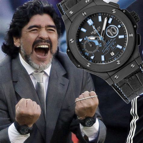 maradona patek philippe|Wrist of a God: The two faces of Maradona watches.